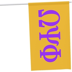 Omega Psi Phi Greek Letter Flag