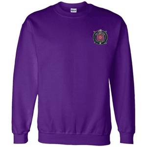 Omega Psi Phi World Famous Crest – Shield Crewneck Sweatshirt(Purple)