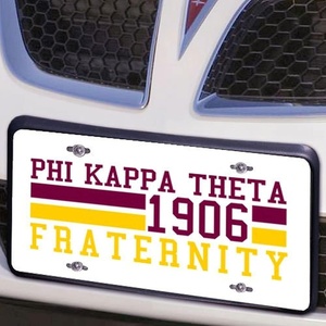 Phi Kappa Theta Year License Plate