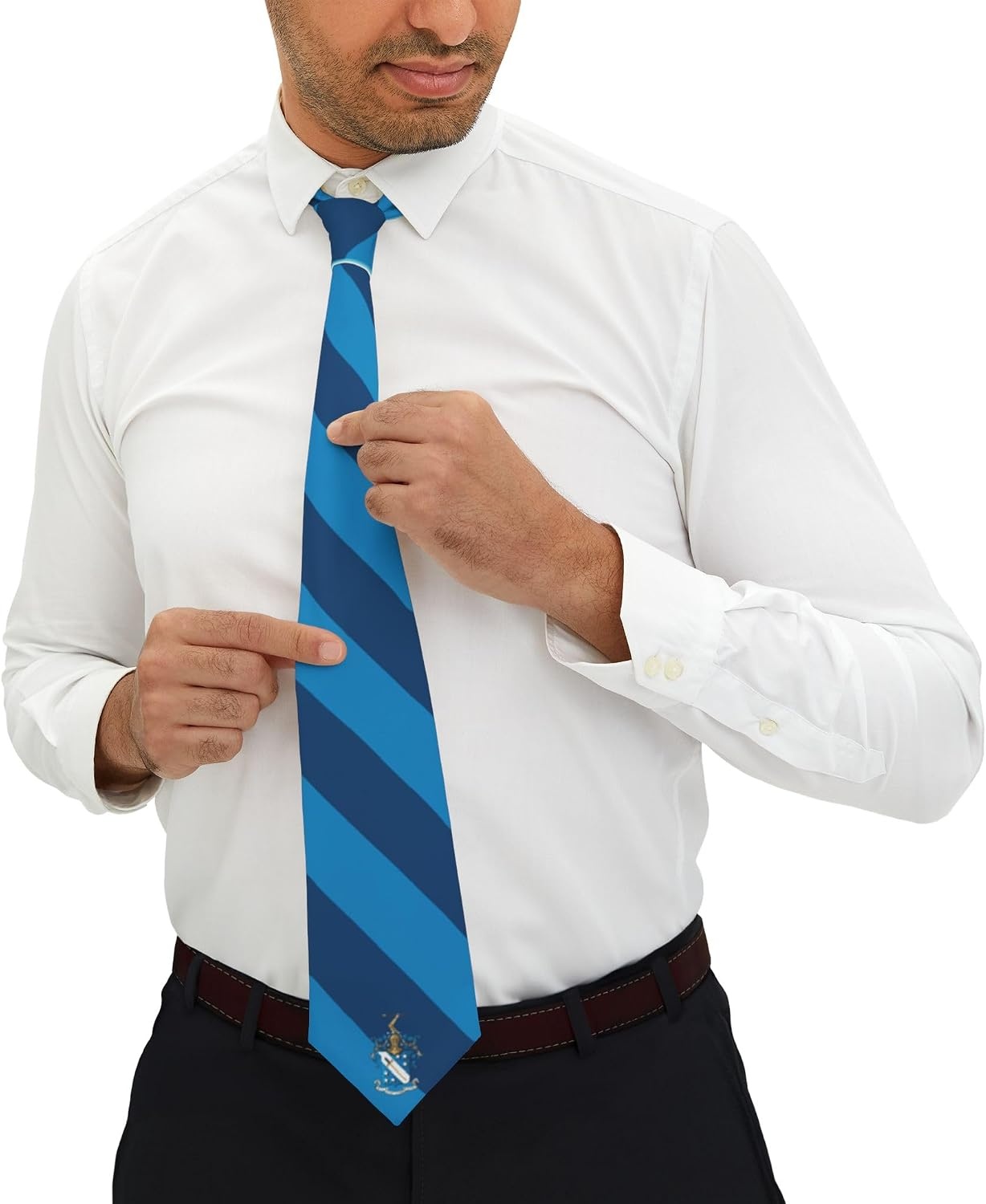 image:imageGreekgear Phi Delta Theta Striped Necktie