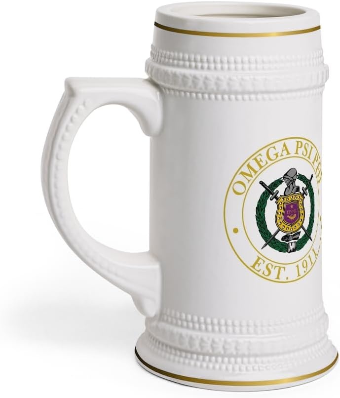 image:imageOmega Psi Phi Ceramic Collectors Stein Tankard