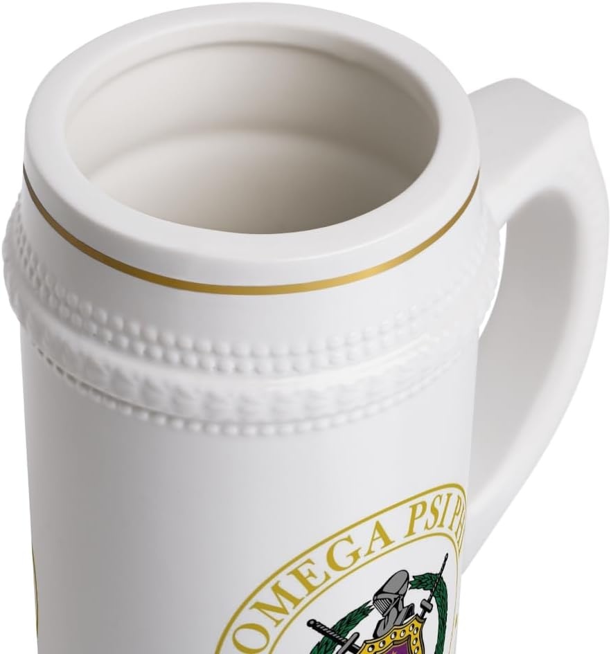 image:imageOmega Psi Phi Ceramic Collectors Stein Tankard