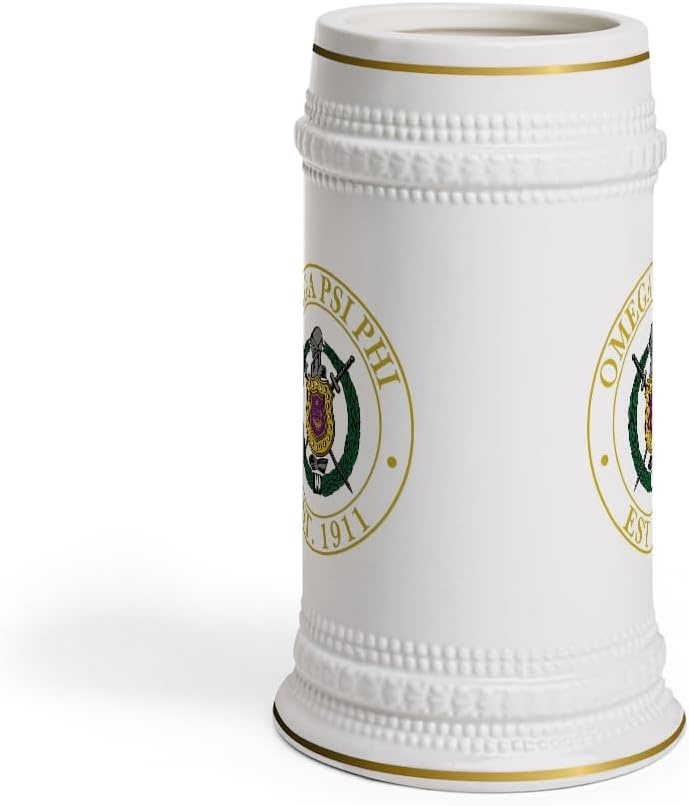 image:imageOmega Psi Phi Ceramic Collectors Stein Tankard