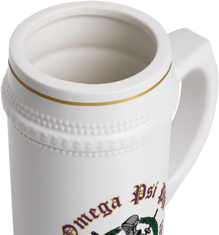 image:imageOmega Psi Phi Collectors Crest amp Year Ceramic Stein Tankard