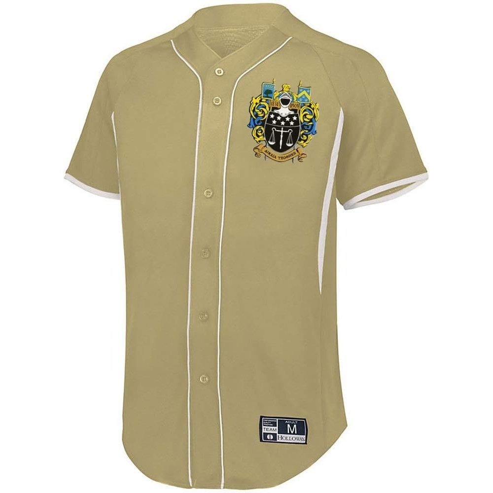 image:imageDelta Upsilon DU Game 7 FullButton Baseball Jersey