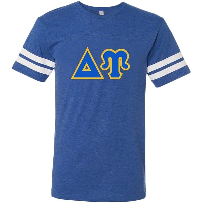 image:imageDelta Upsilon DU World Famous Greek Twill Football Fine Jersey Tee