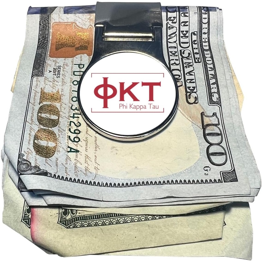 image:imageGreekgear Phi Kappa Tau Logo Money Clip
