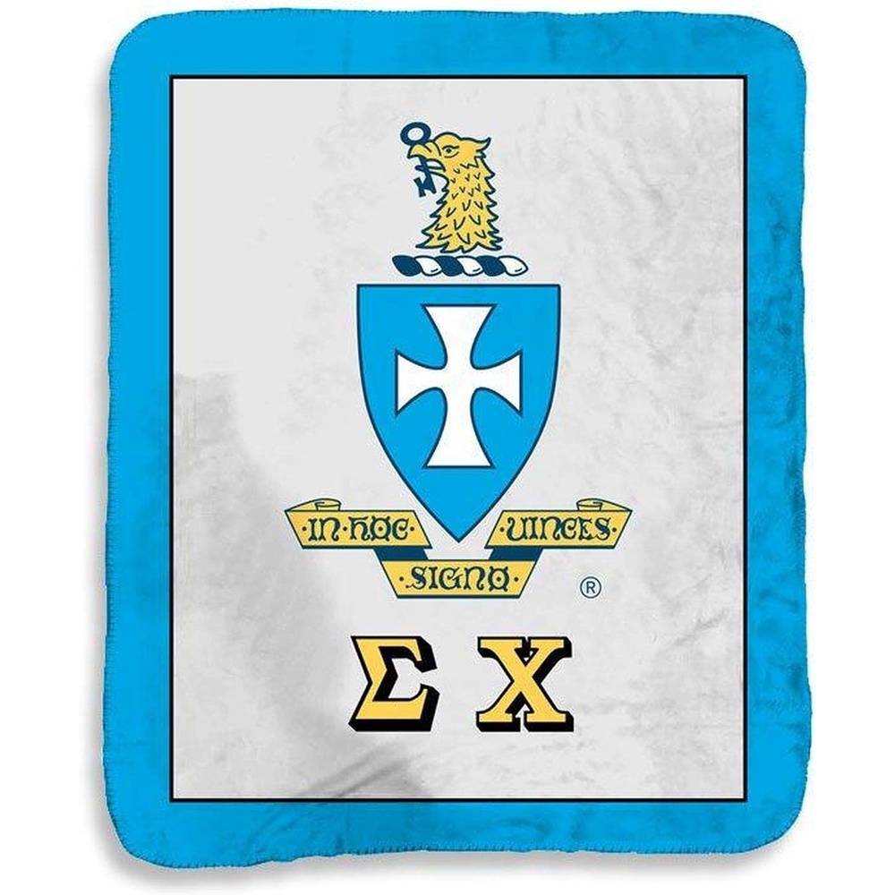 image:imageGreekgear Sigma Chi Sherpa Lap Blanket