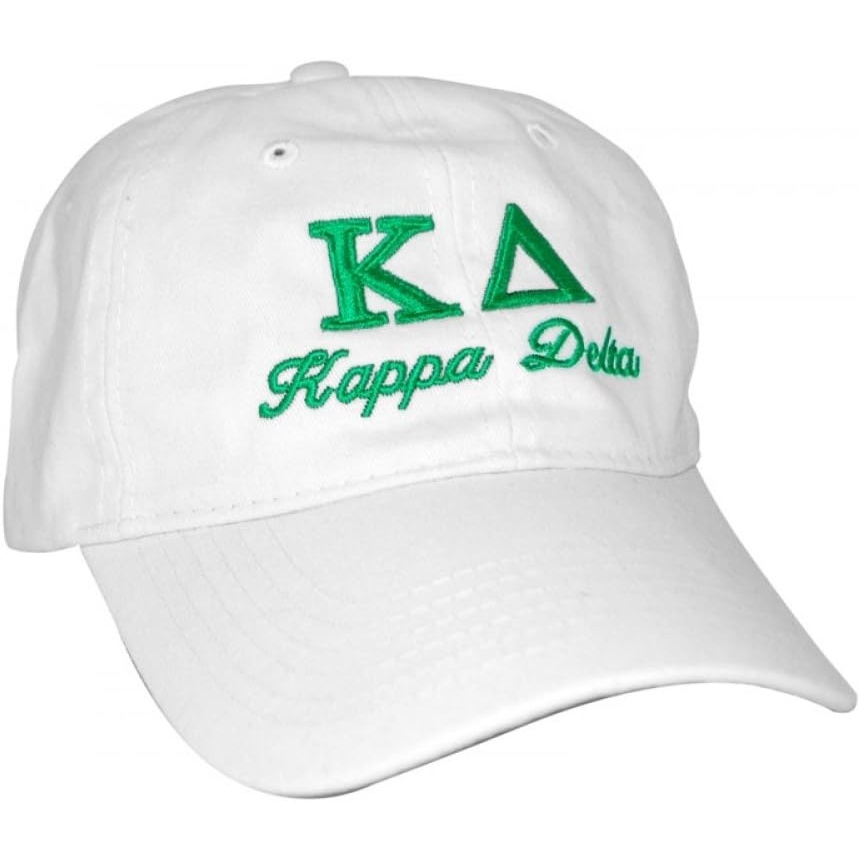 image:imageKappa Delta Script CapWhite