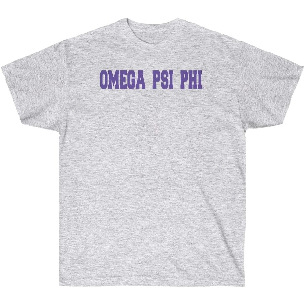 image:imageOmega Psi Phi College TShirtLight Grey
