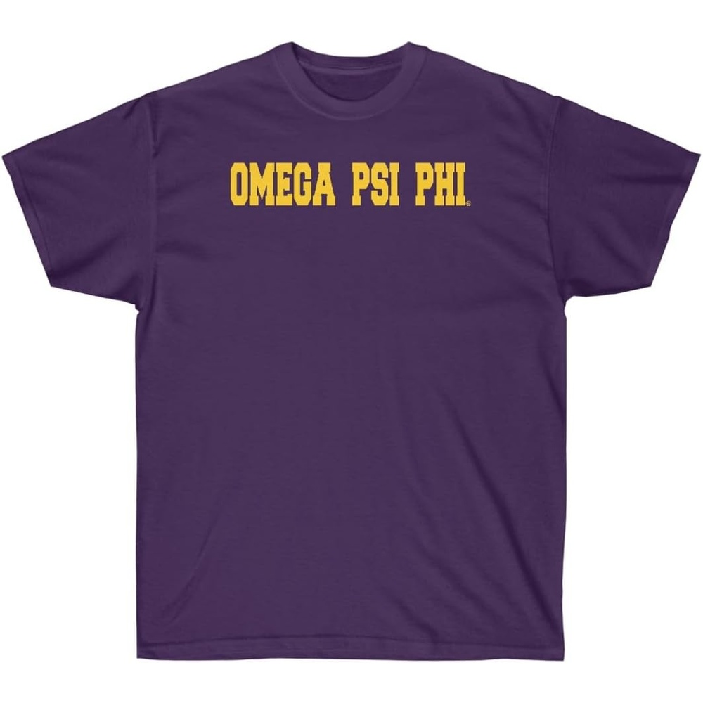 image:imageOmega Psi Phi College TShirtPurple