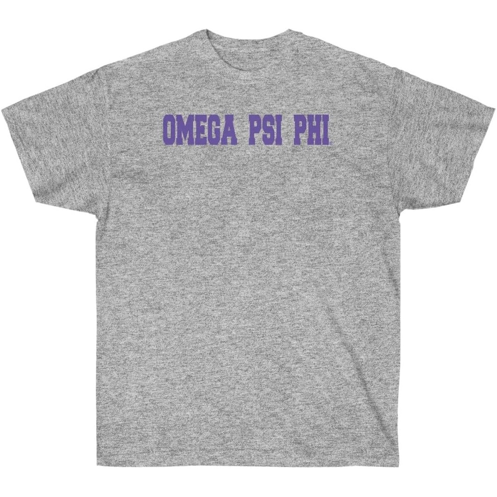 image:imageOmega Psi Phi College TShirtSports Grey