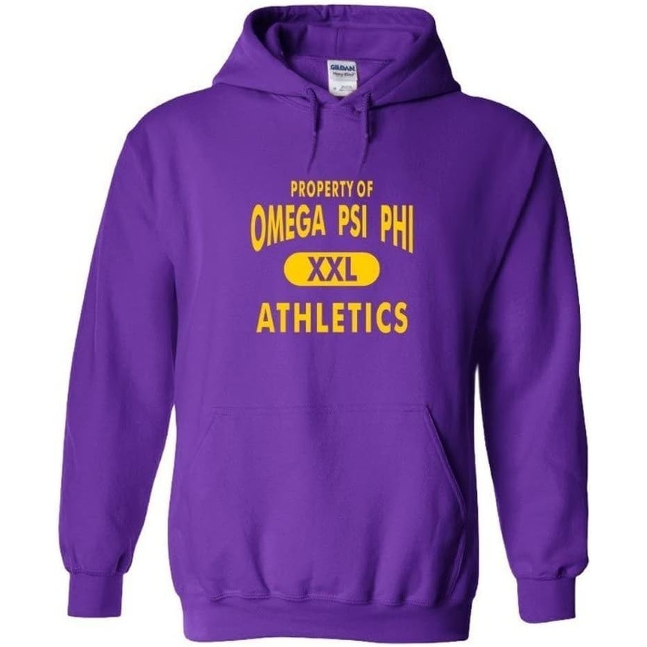 image:imageOmega Psi Phi Hooded Sport SweatshirtPurple