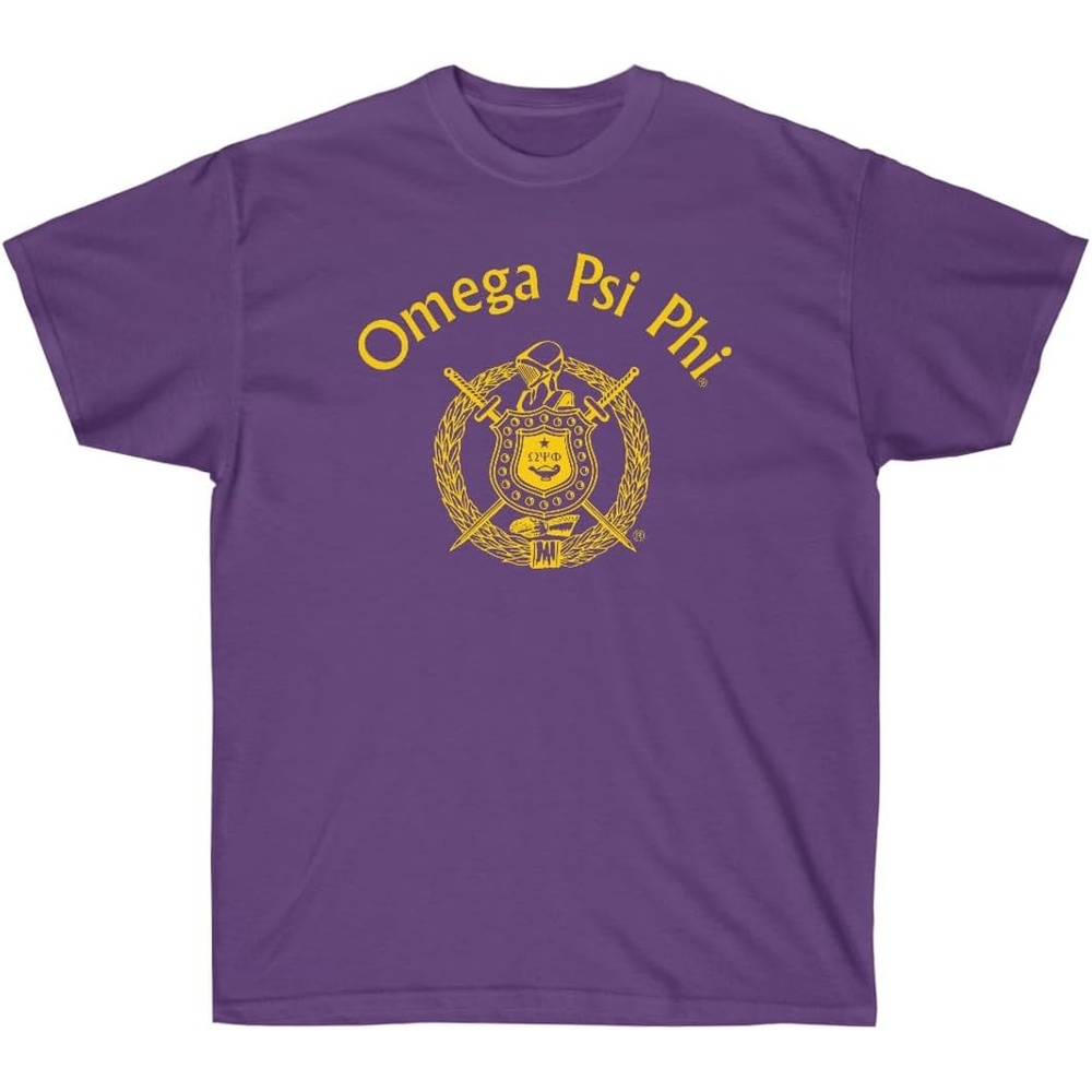 image:imageOmega Psi Phi Shield Tees1 Purple