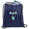 Greekgear Phi Delta Theta Crest Shield Cinch Sack