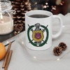 Omega Psi Phi Crest Only Ceramic Coffee Cup, 11oz