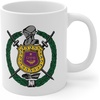 Omega Psi Phi Crest Only Ceramic Coffee Cup, 11oz