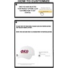 Personalized Phi Kappa Theta Greek Line Hat(White)