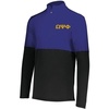 Greekgear Omega Psi Phi Momentum 1/4 Zip Pullover(Black/Purple)