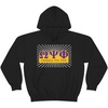 Greekgear Omega Psi Phi Starburst World Famous Hooded Sweatshirt(Black)