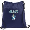Greekgear Phi Delta Theta Crest Shield Cinch Sack