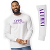 Omega Psi Phi Alumni Long Sleeve T-Shirt(White)