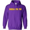 Omega Psi Phi College Sweatshirt(Purple)