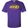 Omega Psi Phi Splash Tee(Purple)
