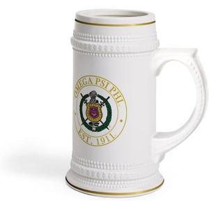 Omega Psi Phi Ceramic Collectors Stein Tankard