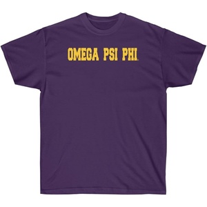 Omega Psi Phi College T-Shirt(Purple)