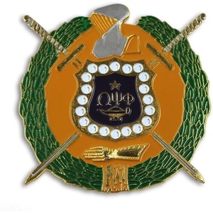 Omega Psi Phi Die Cut Car Badges