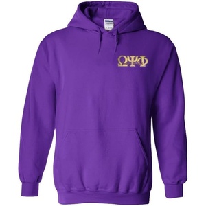 Omega Psi Phi Hoody – Signature Letters(Purple)