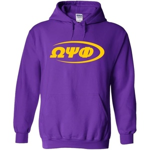 Omega Psi Phi Splash Hooded Sweatshirts(Purple)