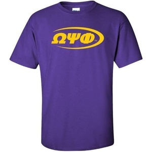Omega Psi Phi Splash Tee(Purple)