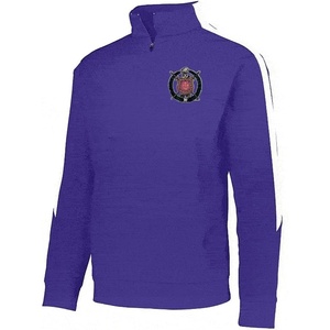 Omega Psi Phi World Famous Greek Crest – Shield Medalist Pullover(Purple/White)