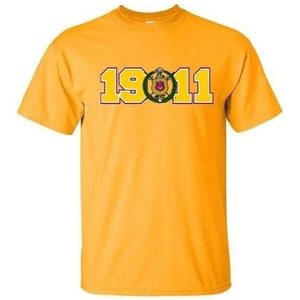 Omega Psi Phi Year Crest Tee(Gold)