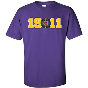 Omega Psi Phi Year Crest Tee(Purple)