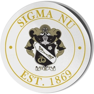 Sigma Nu Circle Crest – Shield Decal