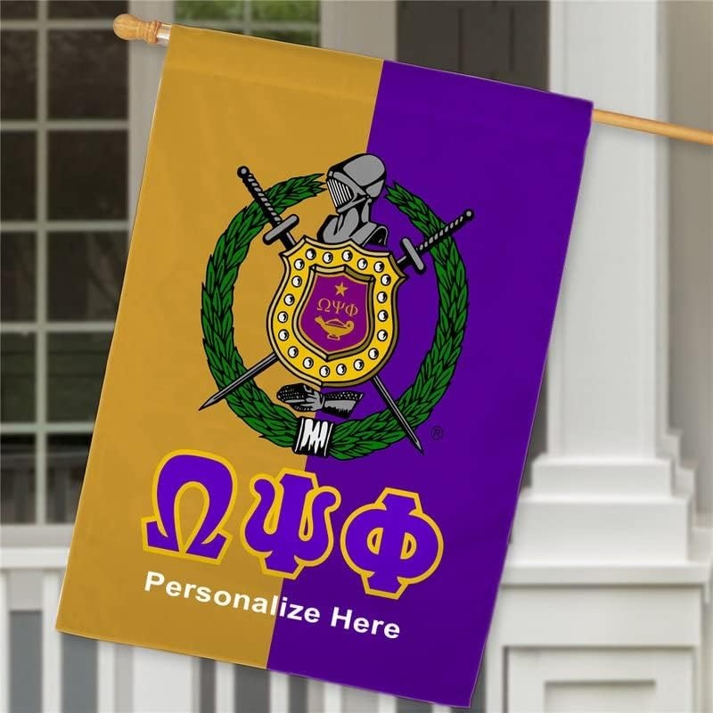 image:imageOmega Psi Phi Crest House Flag