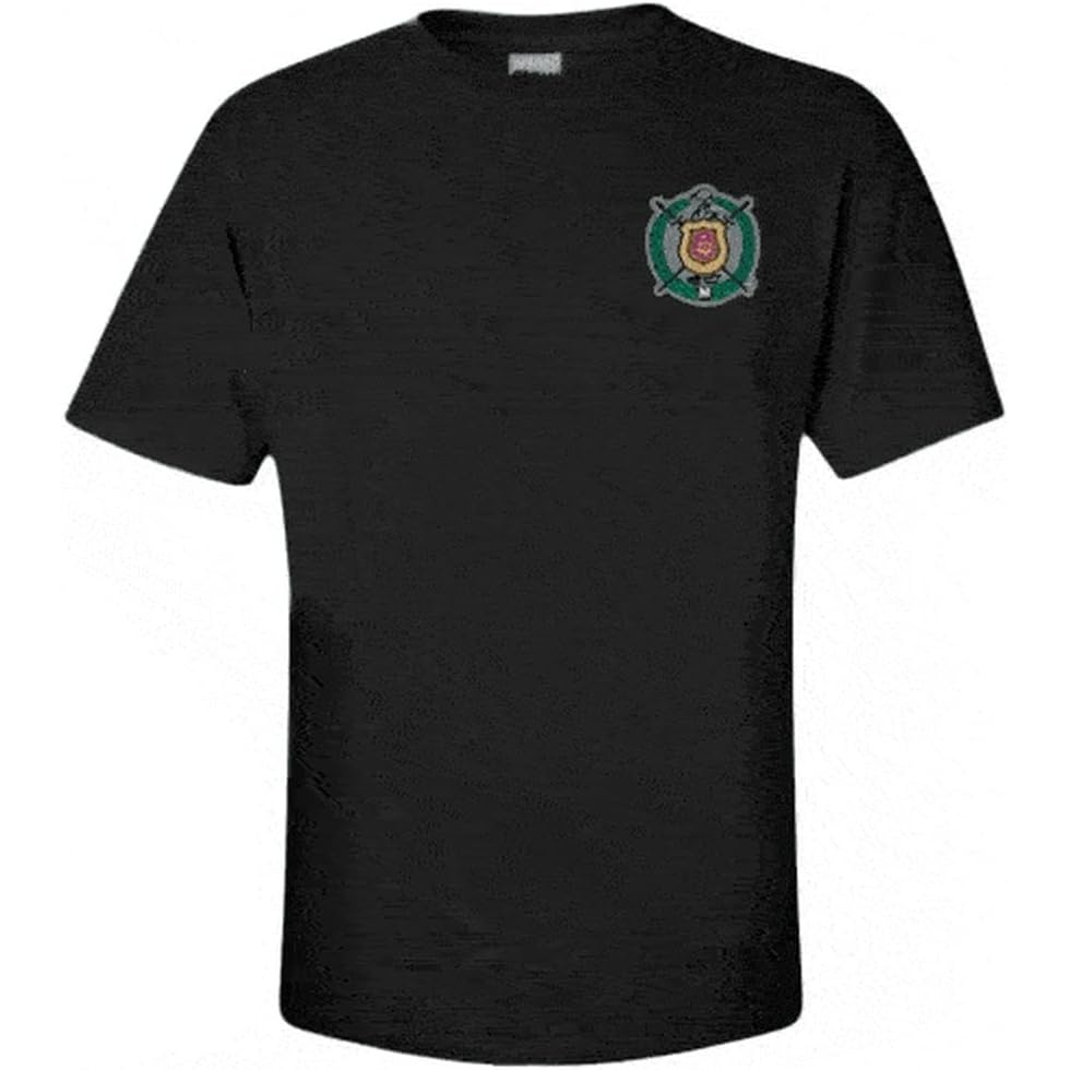 image:imageOmega Psi Phi Crest Shield Emblem ShirtBlack