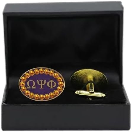 image:imageOmega Psi Phi Oval Cuff Links