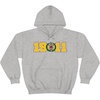 Greekgear Omega Psi Phi Year Crest Hoodies(Sports Grey)