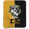 Greekgear Sigma Nu Two Tone Sherpa Lap Blanket