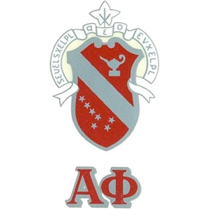 Alpha Phi Crest Decals