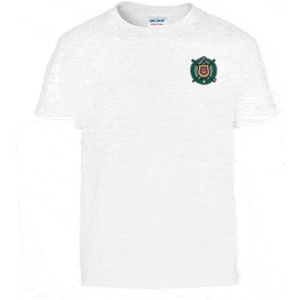 Omega Psi Phi Crest – Shield Emblem Shirt(White)