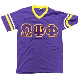 Omega Psi Phi Jersey – Custom(Purple/Gold/White)