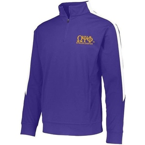 Omega Psi Phi World Famous Greek Medalist Pullover(Purple/White)