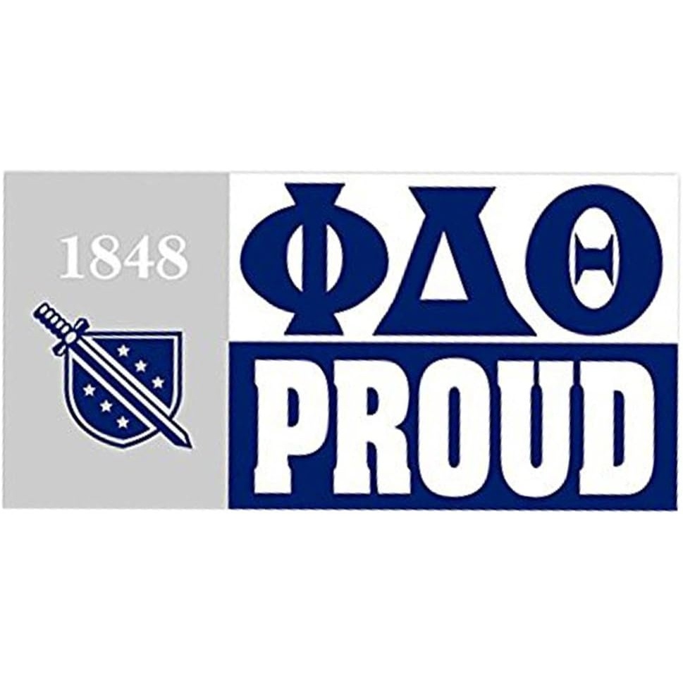 image:imagePhi Delta Theta Proud Bumper Sticker