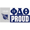 Phi Delta Theta Proud Bumper Sticker