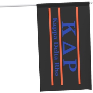 Kappa Delta Rho Greek Letter Flag